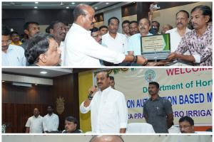 స్మార్ట్ వ్యవసాయంతో రైతు ఆదాయం పెంపు -ప్రతి నీటి చుక్కను ఆదాయంగా మారుస్తాం
