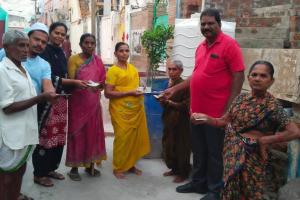 ఎన్టీఆర్ భరోసా పెన్షన్ల పంపిణీ ప్రజాసేవకు నిదర్శనం:షేక్ జానీ భాష