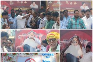 తాటికొండ బుజ్జి  ఆధ్వర్యంలో ఘనంగా ఎమ్మెల్యే బత్తుల బల రామకృష్ణ జన్మదిన వేడుక