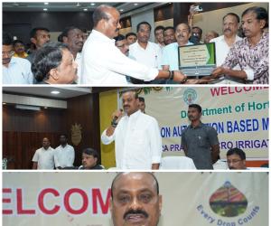 స్మార్ట్ వ్యవసాయంతో రైతు ఆదాయం పెంపు -ప్రతి నీటి చుక్కను ఆదాయంగా మారుస్తాం